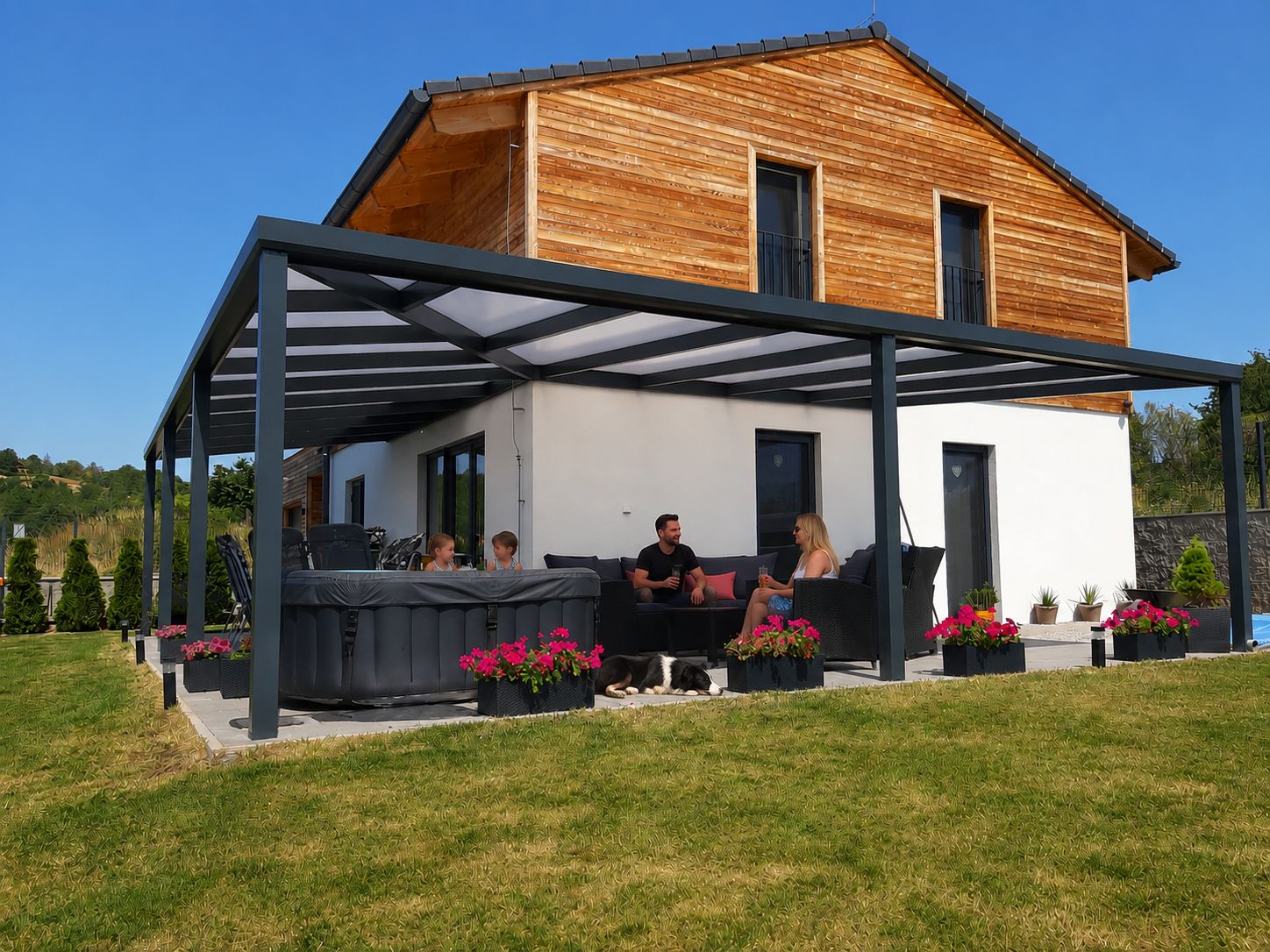 Aluminij pergole, lope in gazebos