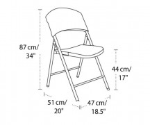 LIFETIME stol 2810-1 1 kos