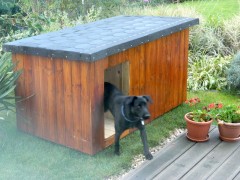 Doghouse toplo 155x85x80cm