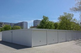 10 mb vrsta garaže z mavcem in ravne strehe Siebau GmbH 297x5960 cm