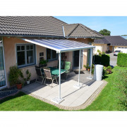 Palram Sierra 4200 siva 3 x 4,25 aluminij (montiran) pergola