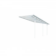 Palram Sierra 4200 bela 3 x 4,25 aluminij (montiran) pergola