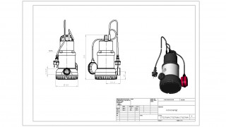 Elpumps CT 2274 W univerzalni potopne črpalke