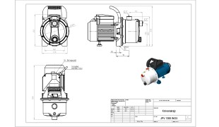 Elpumps JPV 1300 INOX vrt jet črpalka