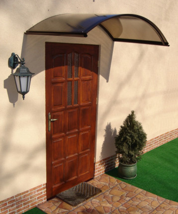 Vhod nadstreški ARCUS 160/90 Brown