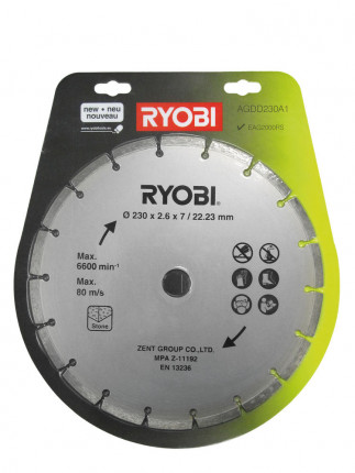 Ryobi AGDD 230 A1 dia kolo EAG 2000 RS (230 mm)