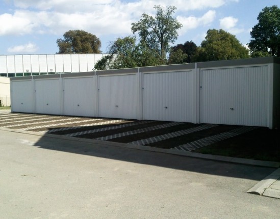 10 kosov betona garažnih talne zapored 298x5980 cm