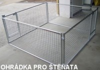 Ogradica za mladiče, popolna 1x1 m