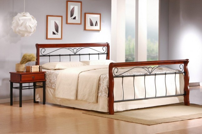 Lesena postelja Astraia 180x200