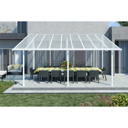 Palram Sierra 5400 bela 3 x 5,46 aluminij (montiran) pergola